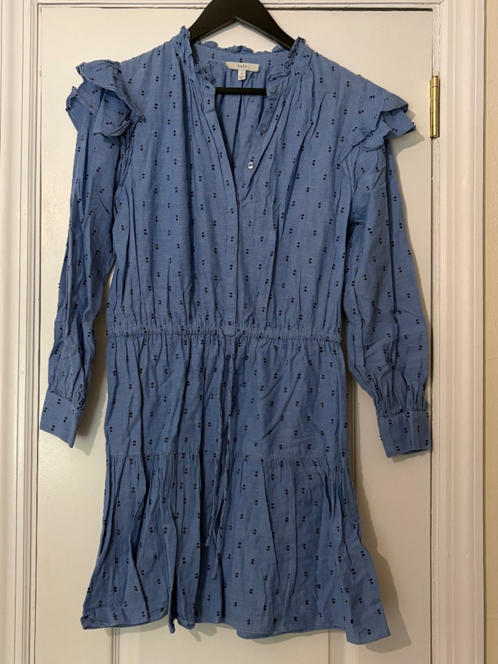 Joie Chambray Casual Long Sleeve Dress